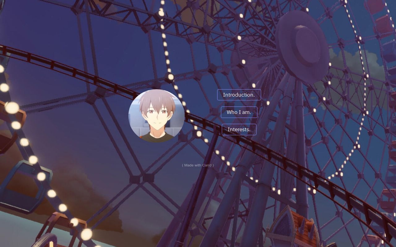 Carrd profile picture for @j2v